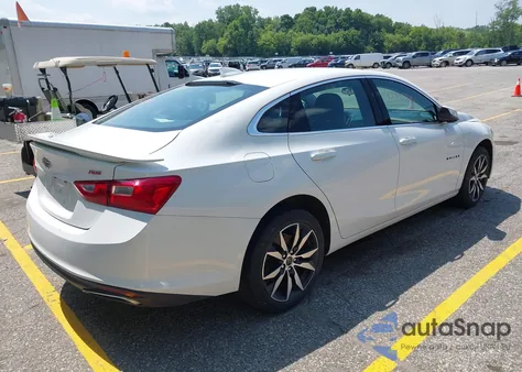 2020 Chevrolet Malibu Fwd Rs из США, поврежденный, VIN 1G1ZG5ST7LF063503